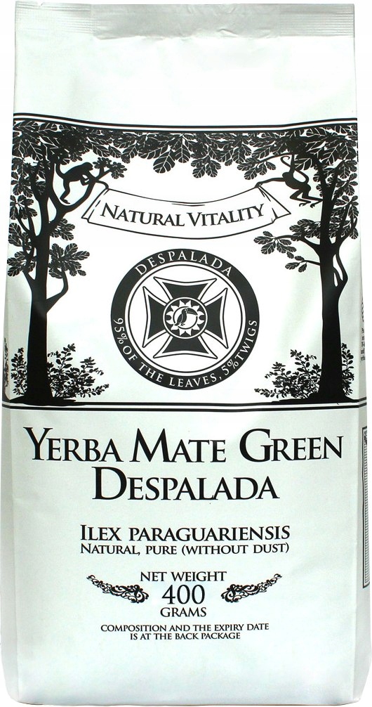 YERBA MATE GREEN DESPALADA 400 g - ORGANIC MATE GR