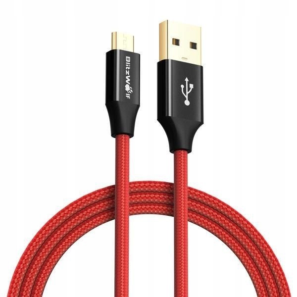 Kabel BlitzWolf BW-MC7 (USB 2.0 - Micro USB ; 1m;