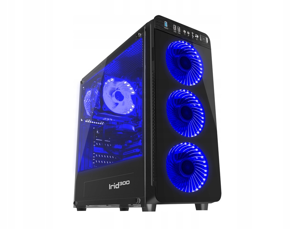 Купить Корпус Genesis Irid 300 ATX с оконным вентилятором с 4 светодиодами: отзывы, фото, характеристики в интерне-магазине Aredi.ru