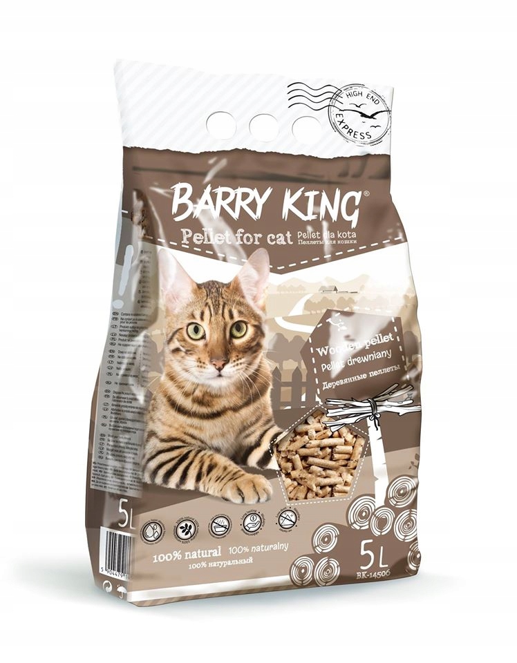 Pellet dla kota i innych zwierząt Barry King 5 l