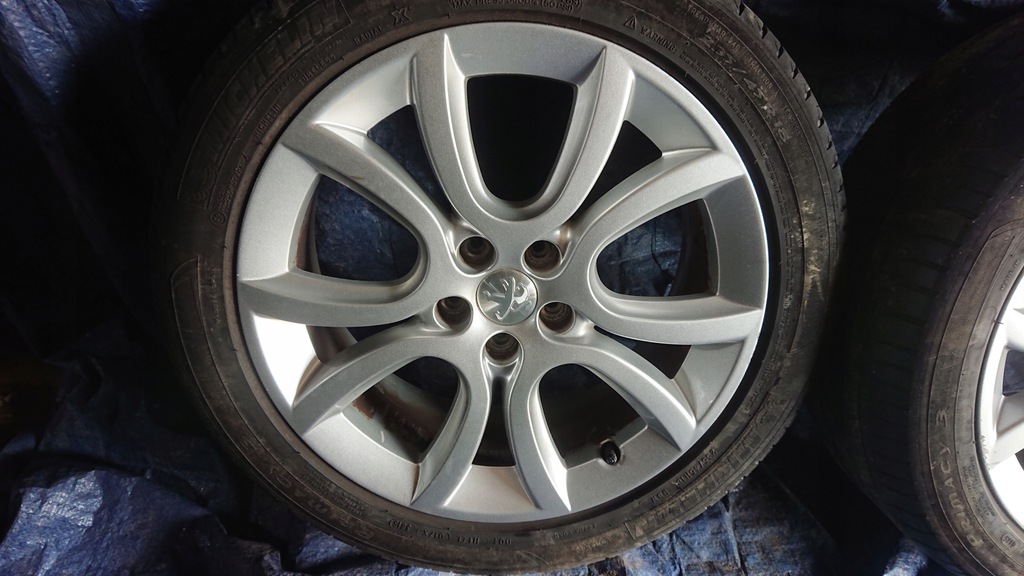 PEUGEOT 508 FELGI ALU 18'' + OPONY 235/45 7955457071