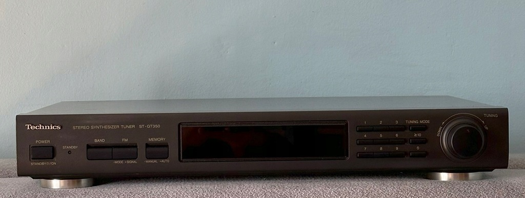 Tuner stereofoniczny Hi-Fi Technics ST-GT 350 zadbany, 100% sprawny