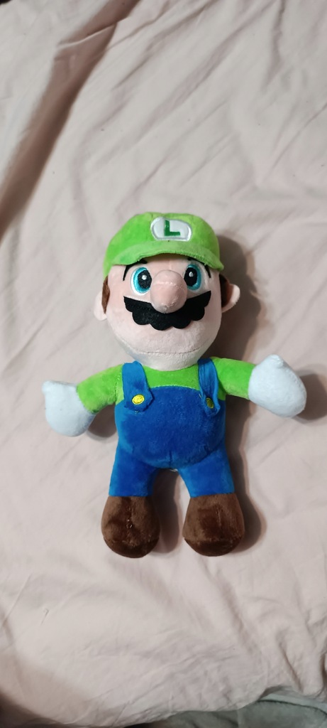 LUIGI MASKOTKA 28CM SUPER MARIO PRZYTULANKA