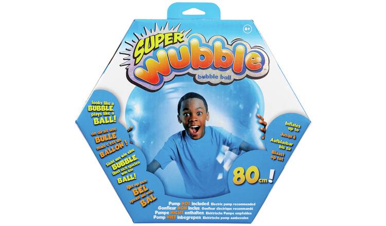 super wubble bubble ball argos