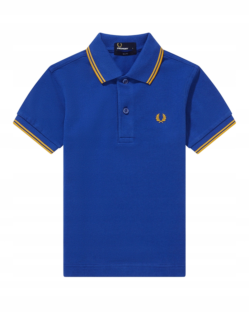 FRED PERRY TWIN TIPPED KOSZULKA POLO / L SLIM FIT