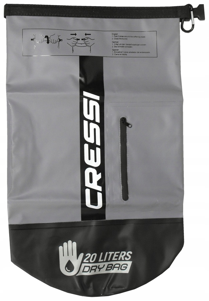 Cressi Dry Bag torba wodoodporna 20 l - OPIS