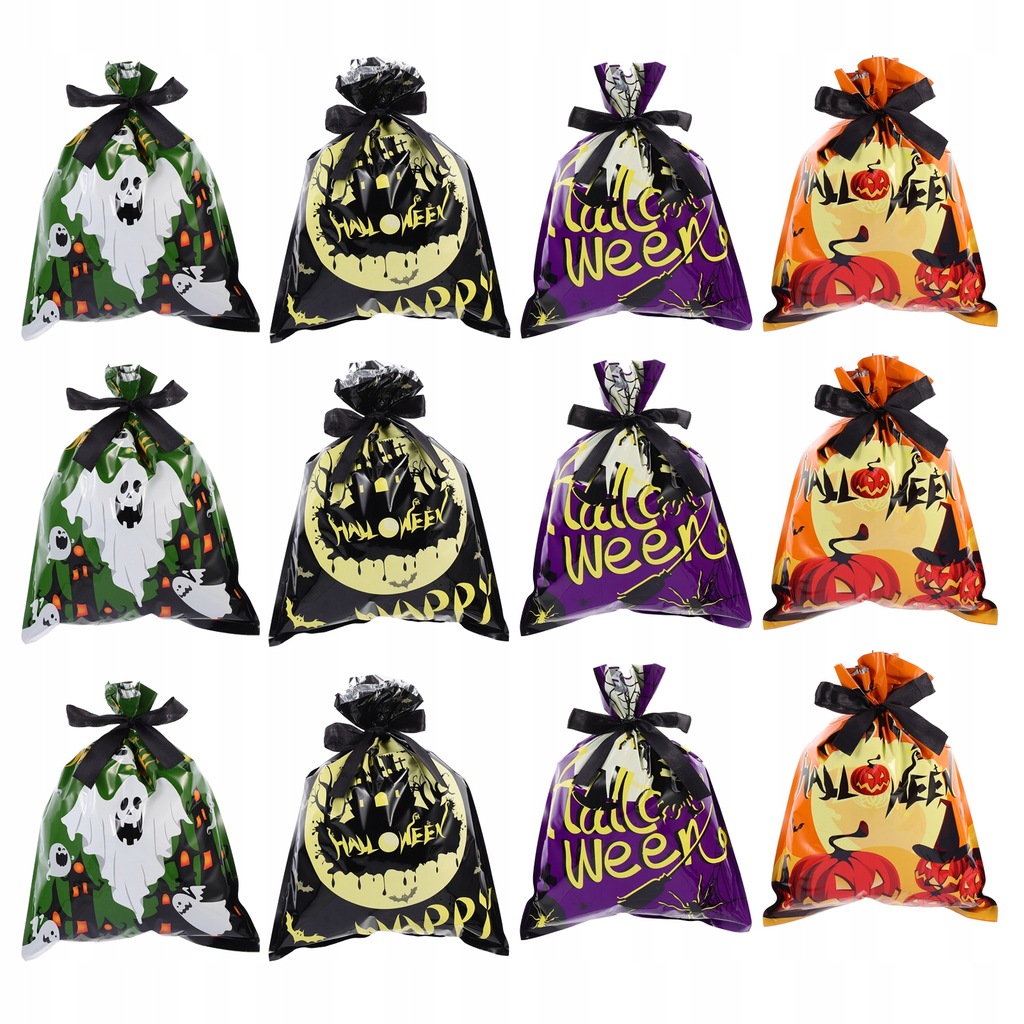 12 sztuk Halloween Theme Candy Ruch Dynia Ghost