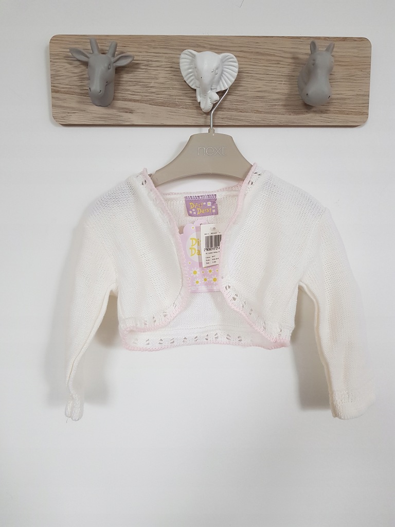 Dilly Daisy niemowlęce bolerko sweterek 62 cm
