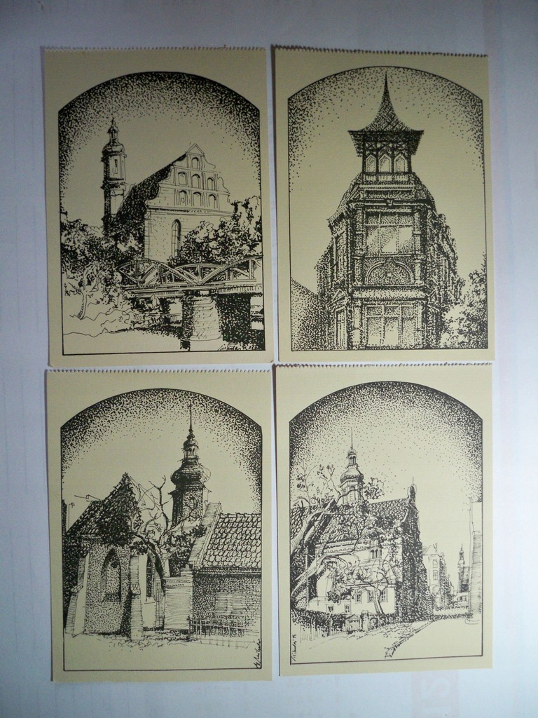 Opole... - 4 pocztówki.