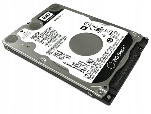 Dysk twardy WD Black 500GB SATA III 2,5"