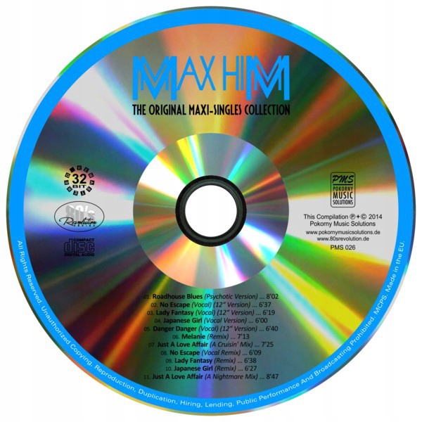 Купить Max-Him - Компакт-диск с оригинальным сборником макси-синглов: отзывы, фото, характеристики в интерне-магазине Aredi.ru