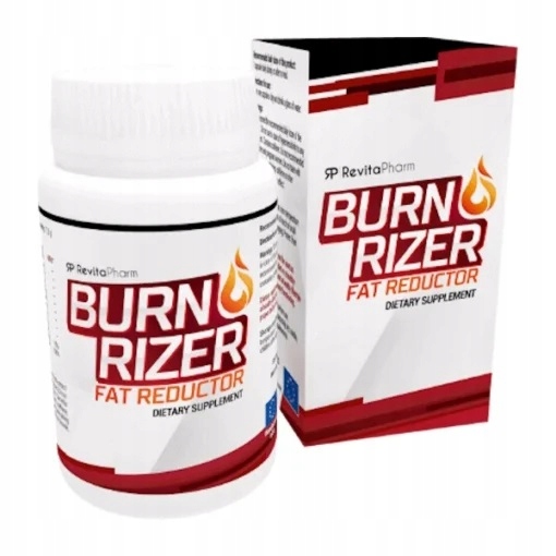 Burnrizer Fat Reductor : Guarana Malina Kofeina Pomarańcza Acai || 30caps