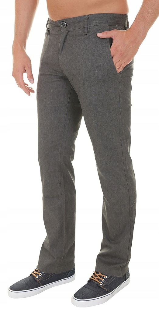 spodnie Volcom Frickin Modern Stret - Charcoal