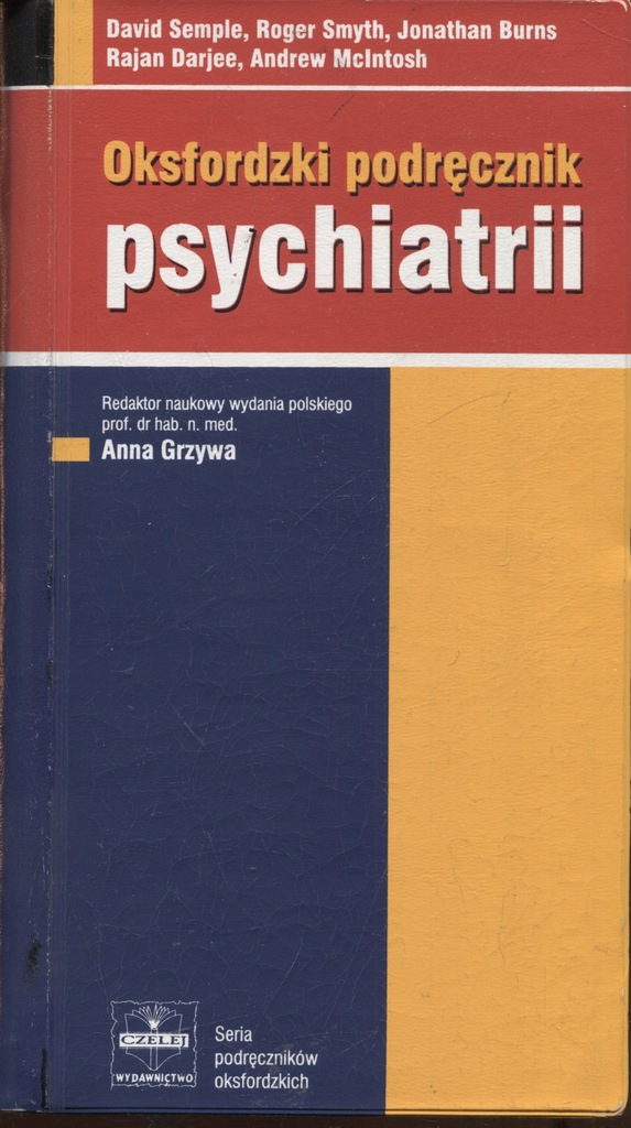 Oksfordzki podręcznik psychiatrii - Semple