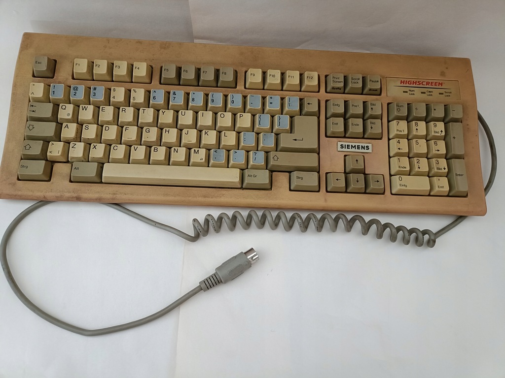 Retro klawiatura Siemens Highscreen KB-5312 DIN-QWERTZ