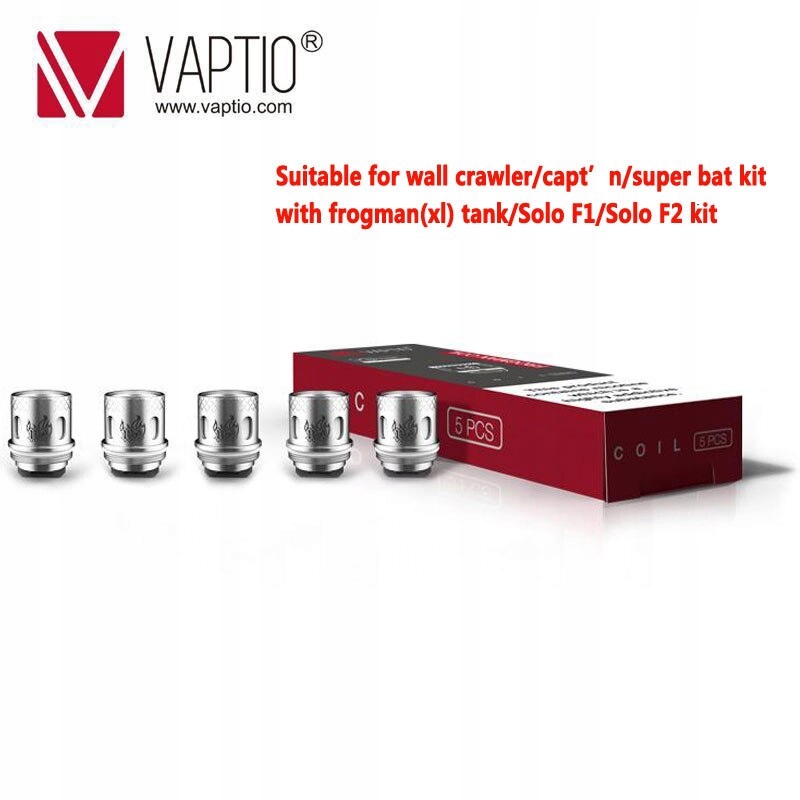 Vaptio grzałka grzałki W4 coil 5 sztuk