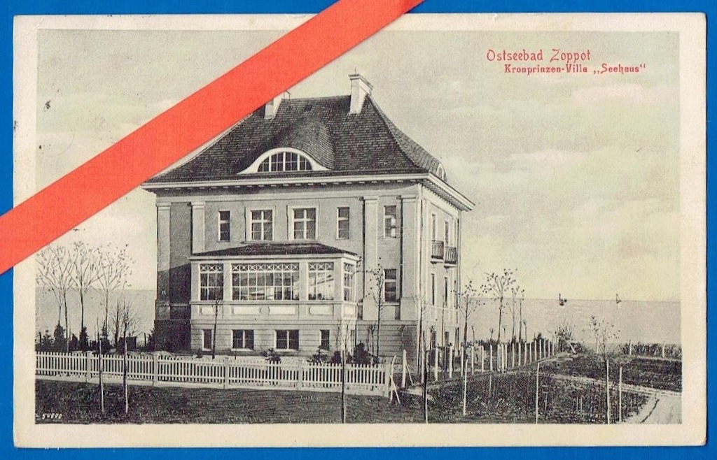 Sopot. Willa Seehaus. 1930 rok. E013