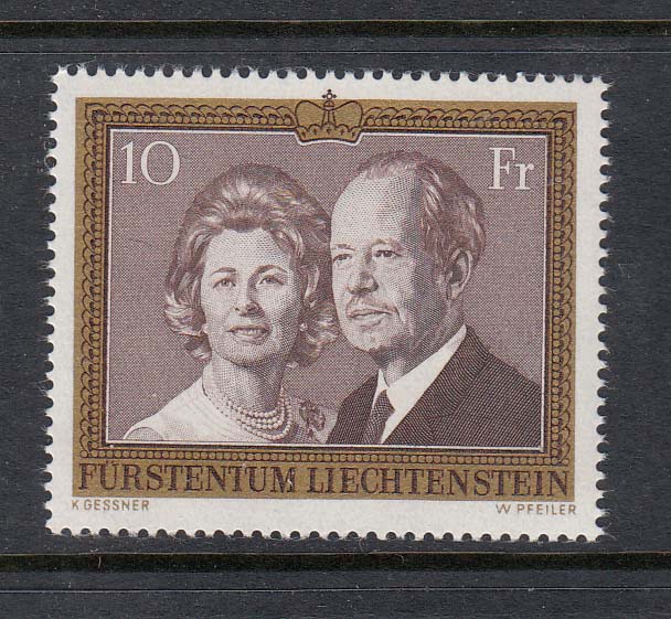 LIECHTENSTEIN ** Mi 614 FRANZ i GINA seria