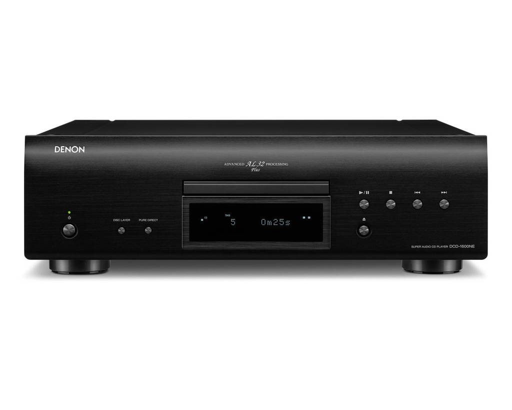 Купить Denon DCD-1600NE BK DSD 32-битный CD/SACD-плеер: отзывы, фото, характеристики в интерне-магазине Aredi.ru