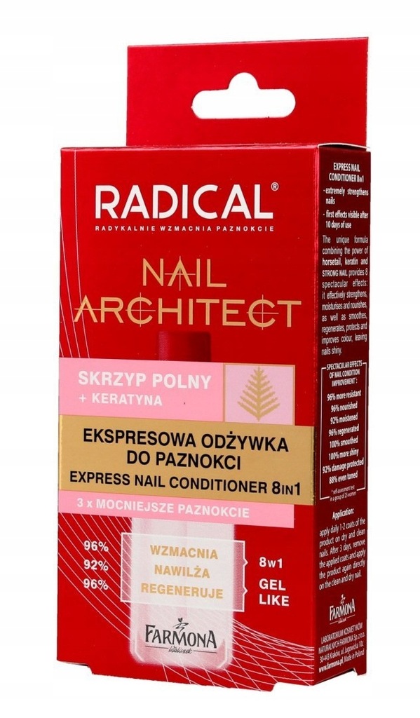 Farmona Radical Nail Architect Ekspresowa Odżywka