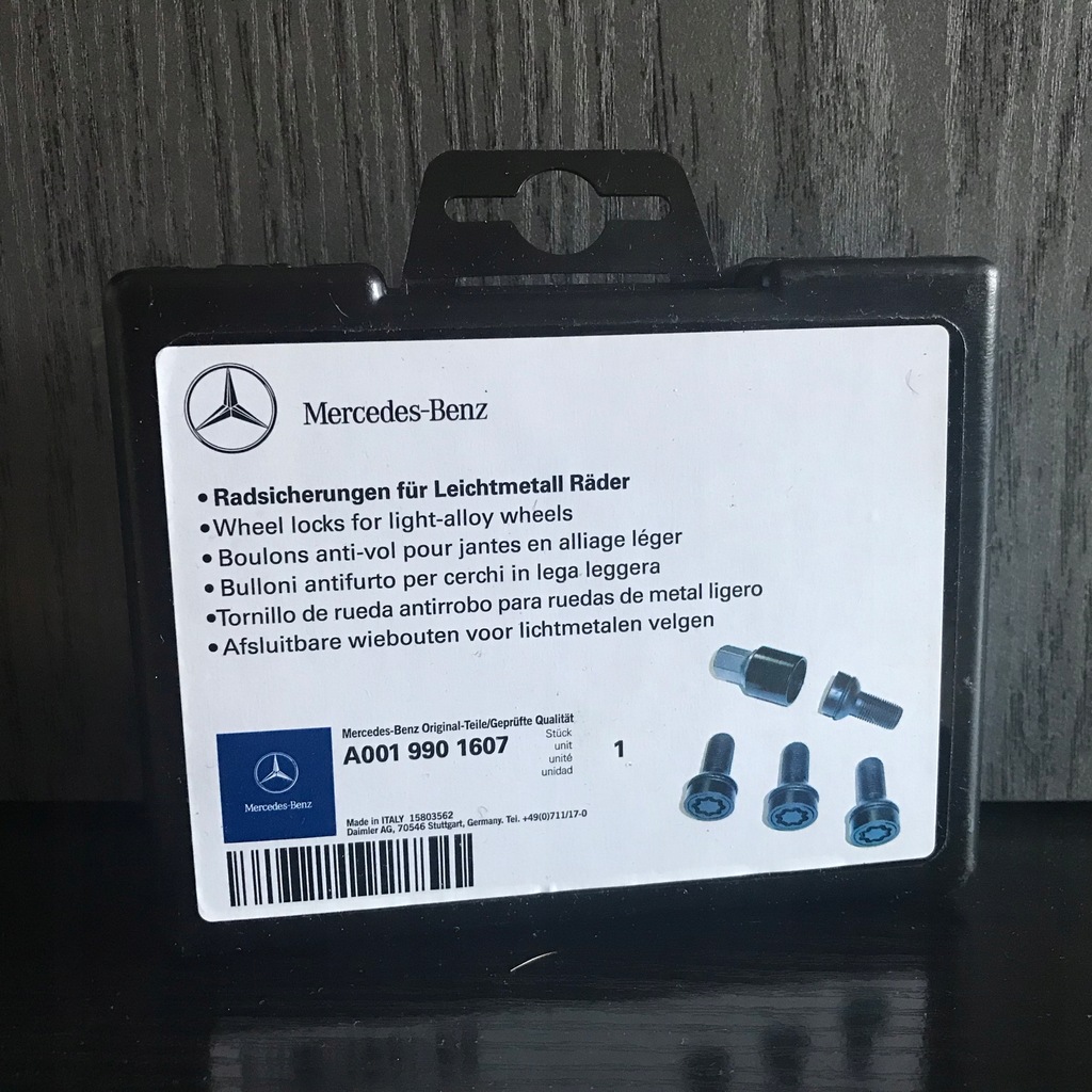 ŚRUBY ZABEZPIECZAJĄCE MERCEDES-BENZ A0019901607