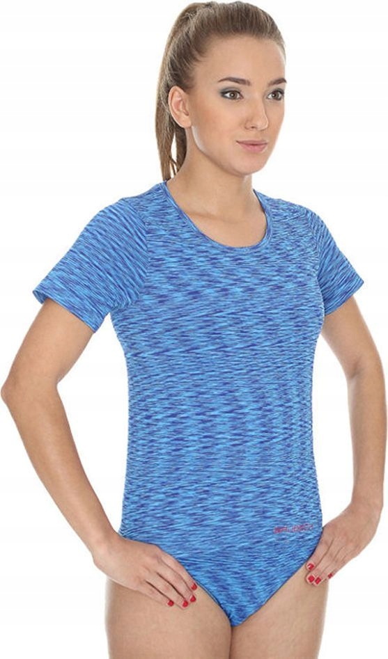 Brubeck Koszulka damska Fusion niebieska r. S (SS1