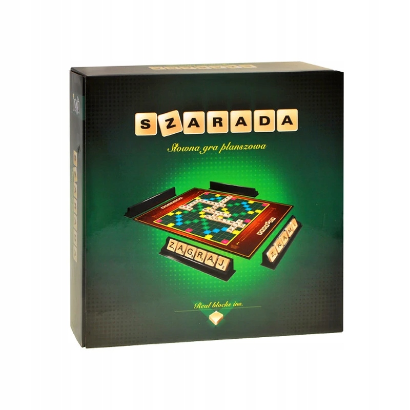 Rodzinna Gra Słowna SZARADA układaj wyrazy GR0198