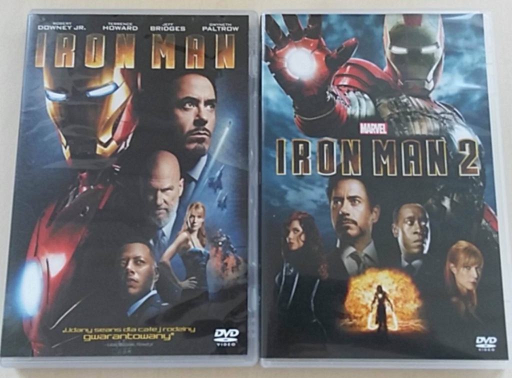 IRON MAN i IRON MAN 2 - DVD