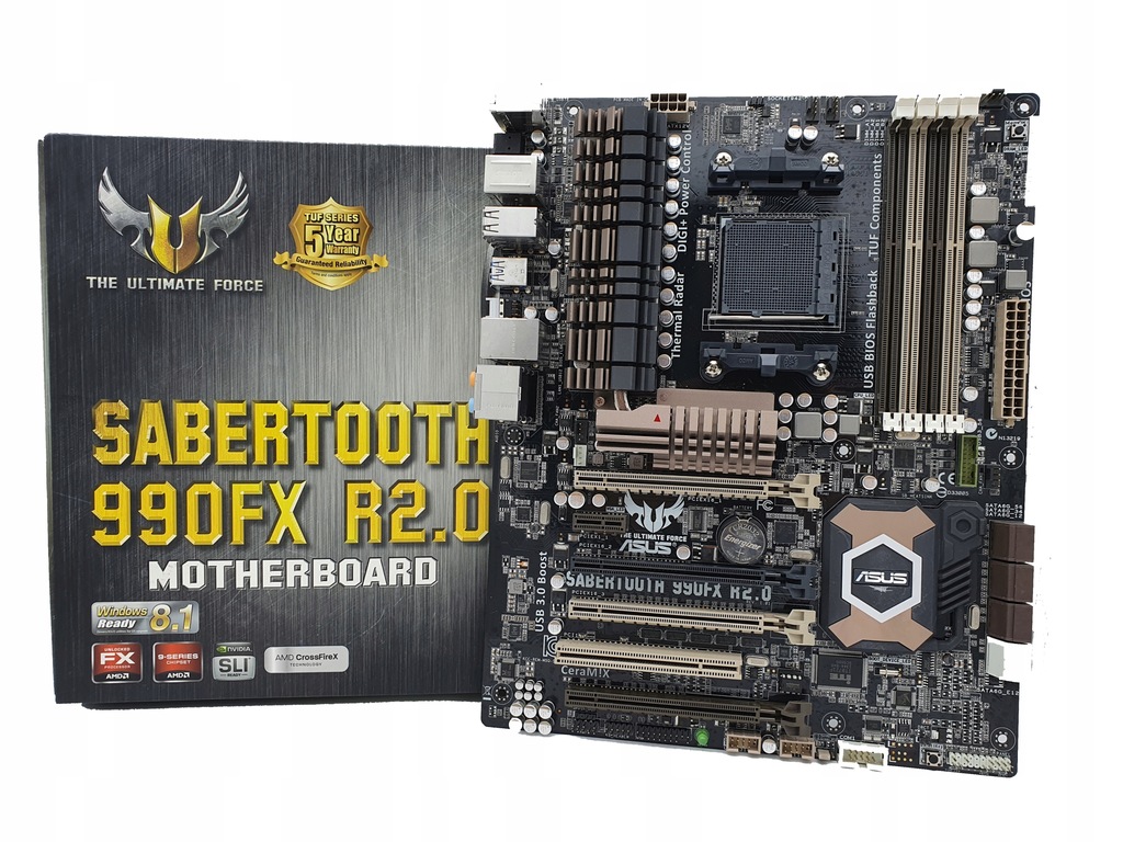 ASUS 990FX SABERTOOTH R2.0 BOX s.AM3+ AMD 990FX GW