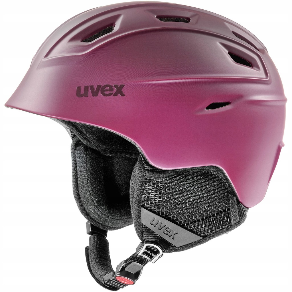 Kask narciarski UVEX Fierce M 51-55 Berry Mat