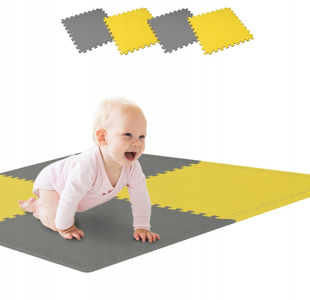 Mata puzzle edukacyjna z atestem piankowa 4 szt