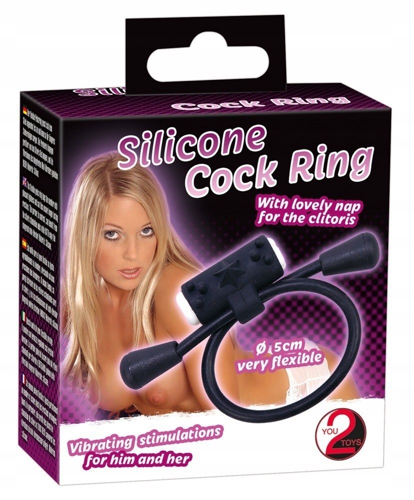 PIERŚCIEŃ COCK RING WITH VIBRATION