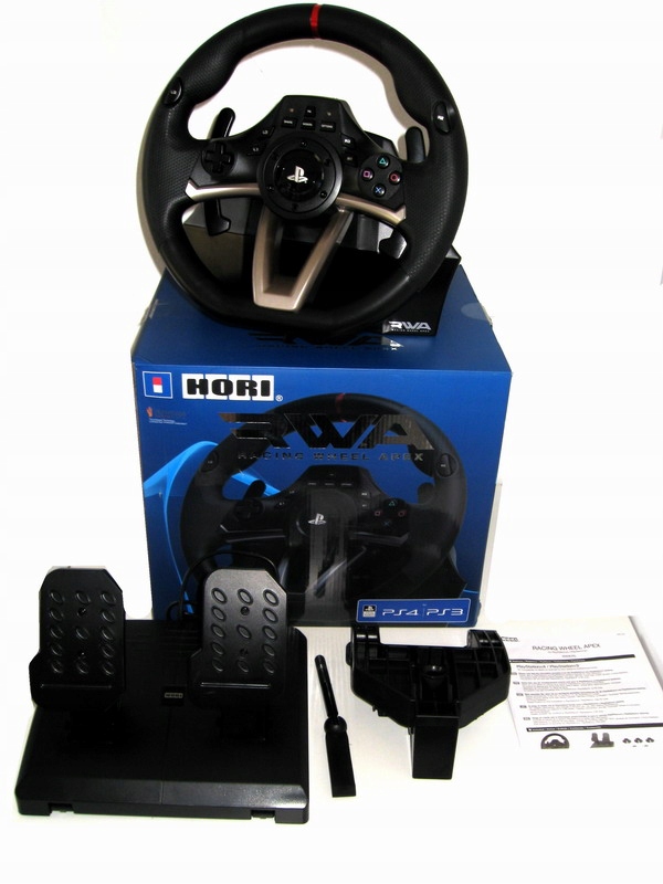 HORI RWA Racing Wheel Apex PS3/PS4 対応 Kierownica HORI RWA Racing Wheel APEX do PS3/PS4/PC (PS4