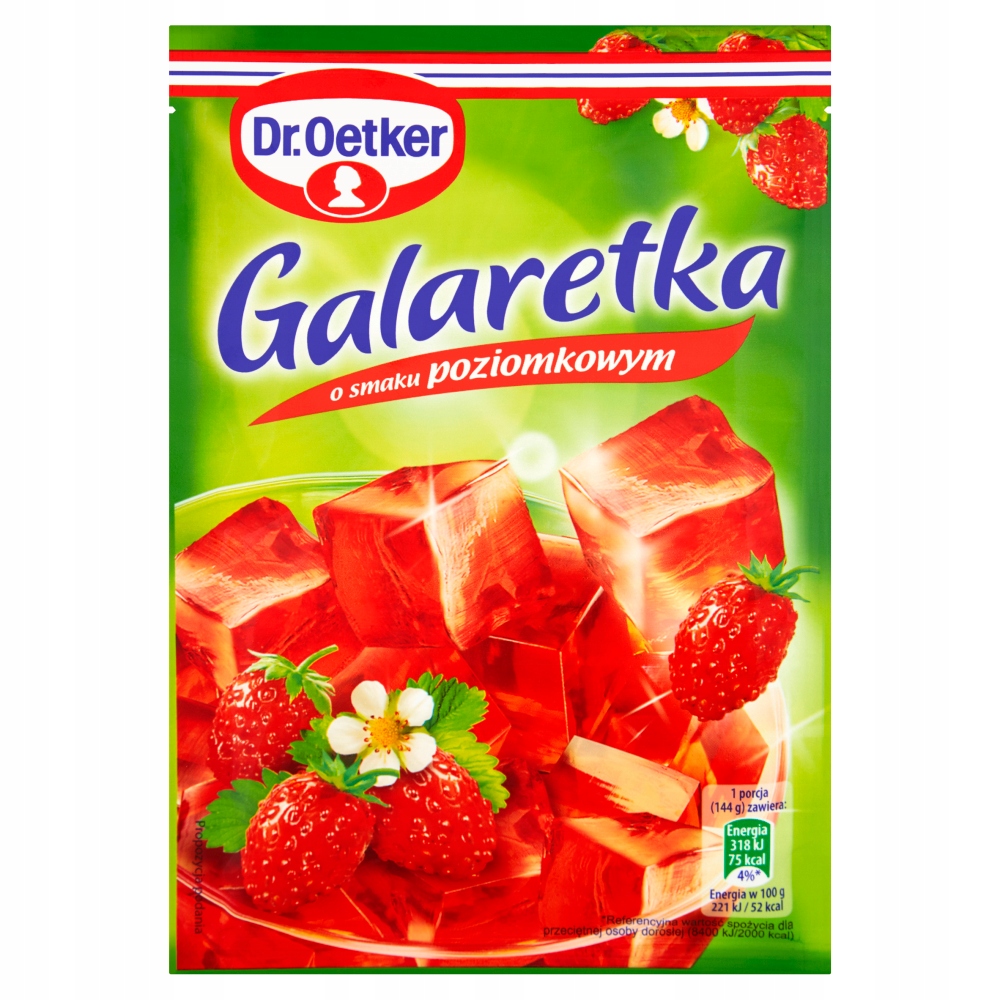 Dr. Oetker Galaretka O Smaku Poziomkowym 77 G