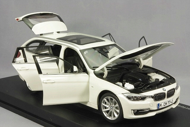 BMW 3er touring F31 アルピンホワイト ミニカーJadi 18 BMW 3er touring F31 アルピンホワイト ミニカーJadi 18