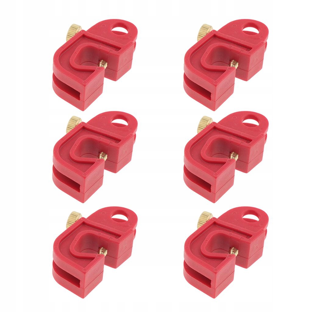 Universal Circuit Breaker Lockout Red w/ Twisted