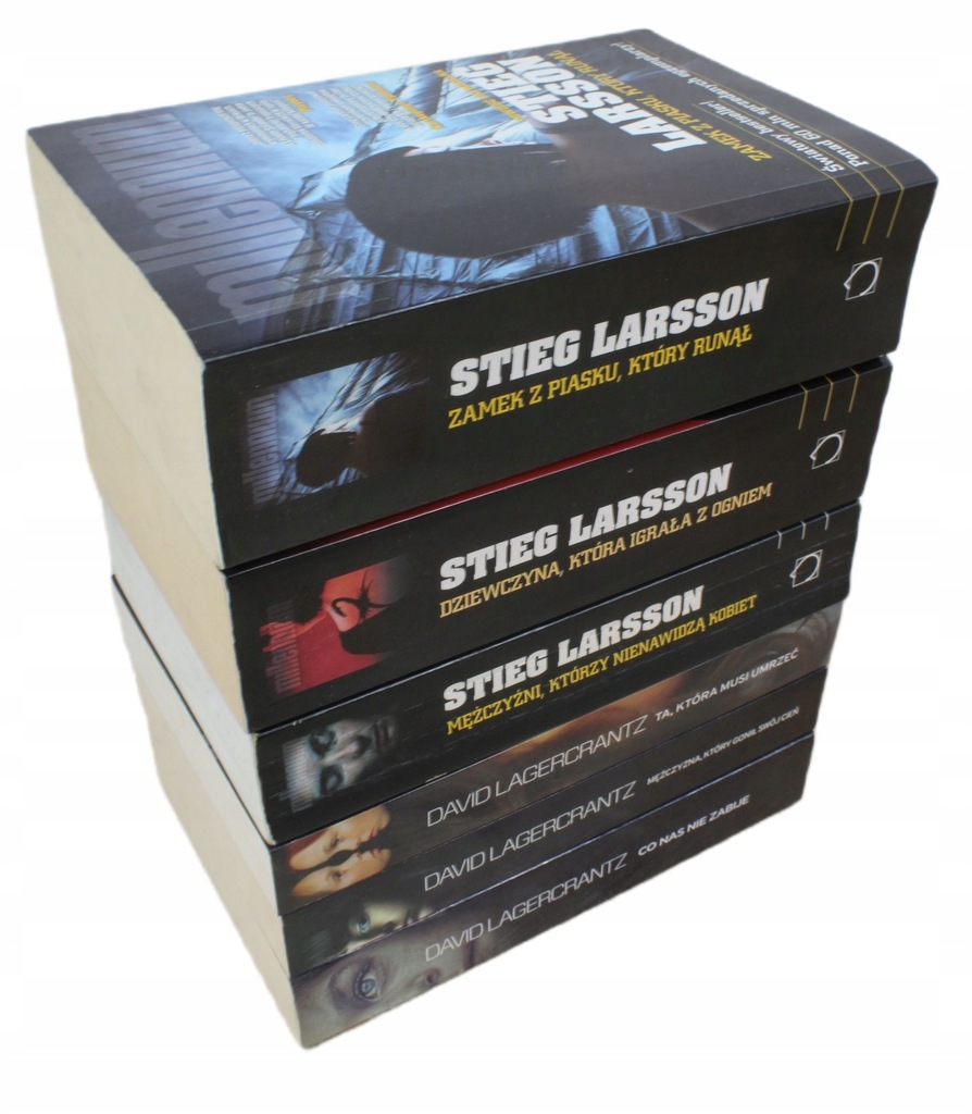 Trylogia Millennium + kontynuacja 6 tomów