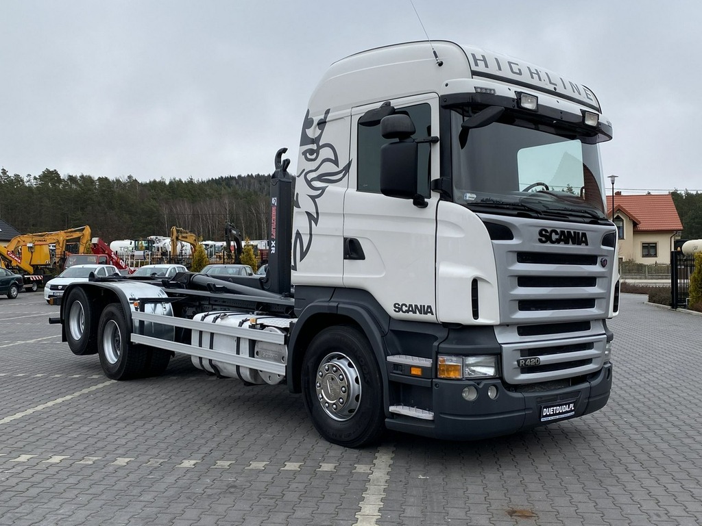 Scania R 420 Hakowiec 6x2 MULTILIFT XR 21S