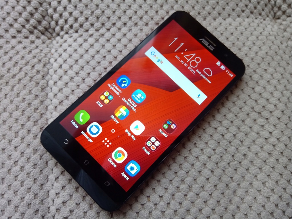 Smartfon Asus ZenFone Go ZB552KL 2/16GB czerwony