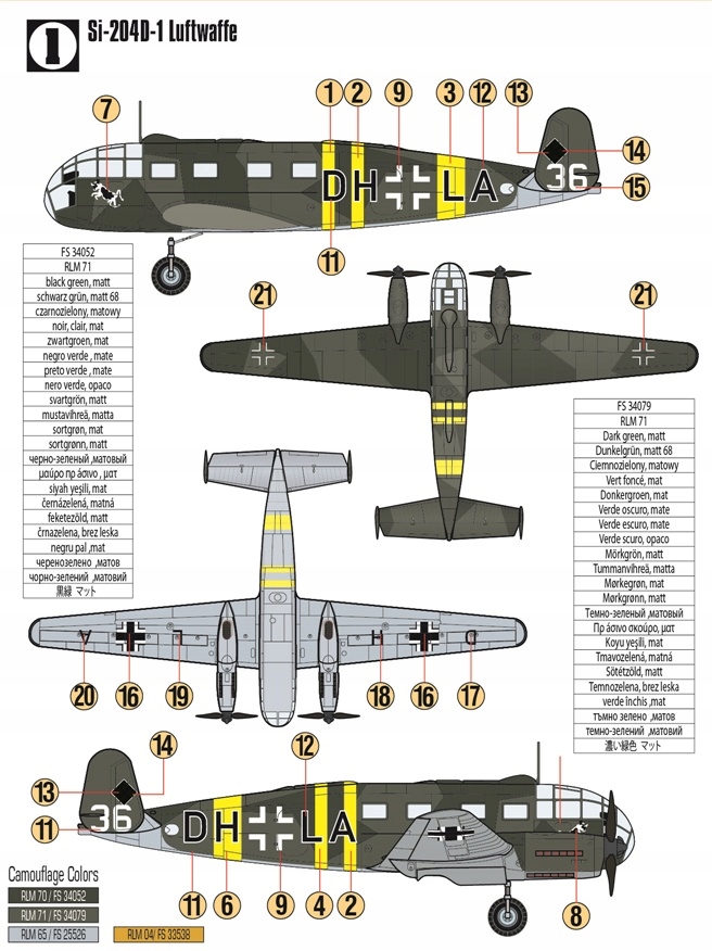 Купить 1:72 MISTERCRAFT F014 SI-204 VERBINDUGSFLUGZEUG: отзывы, фото, характеристики в интерне-магазине Aredi.ru