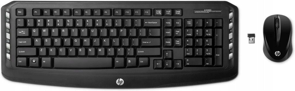 HP Klawiatura i Mysz Bezprzewodowa Classic Desktop LV290AA#ABD