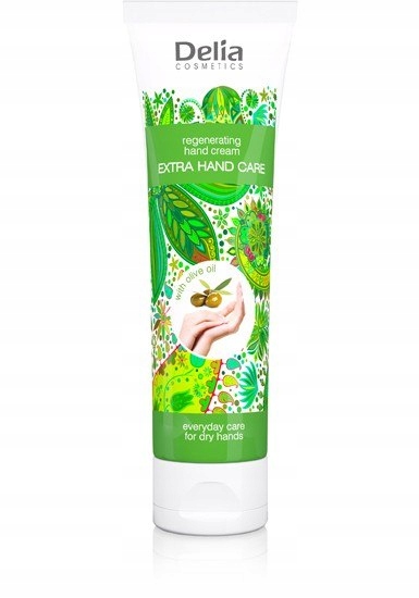 Delia Cosmetics Extra Hand Care Krem do rąk oliwka