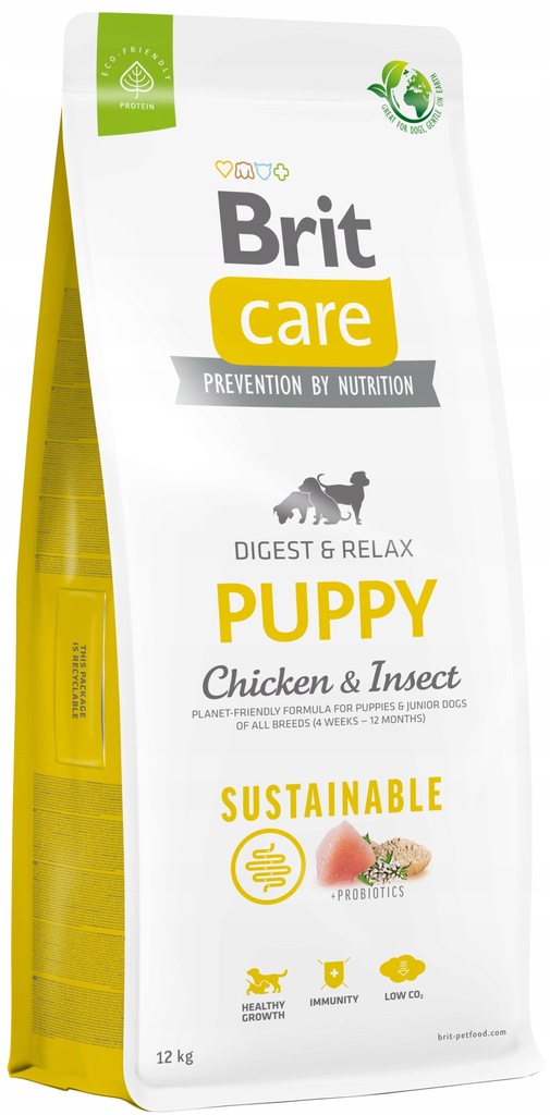 Brit Care Sustainable Puppy Chicken Insect 12kg