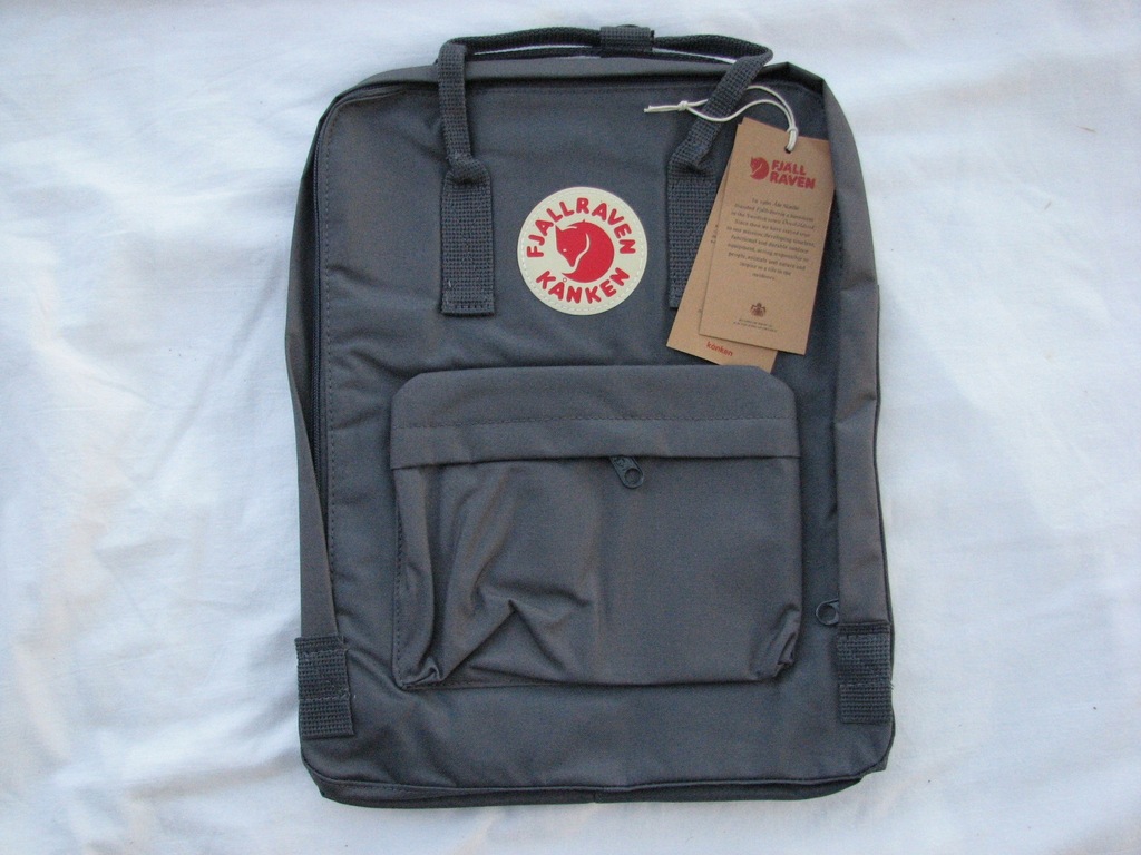 Plecak Fjallraven Kanken 16 L Ciemno Szary