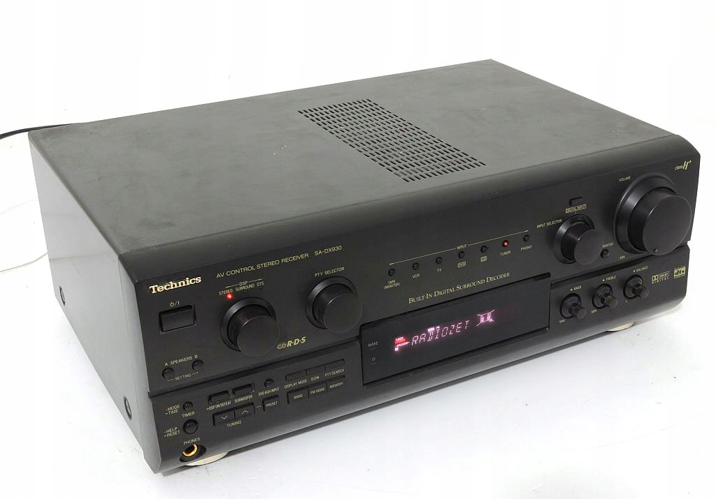 TECHNICS SA-DX930 FIRMOWY AMPLITUNER 5.1 DTS RDS !