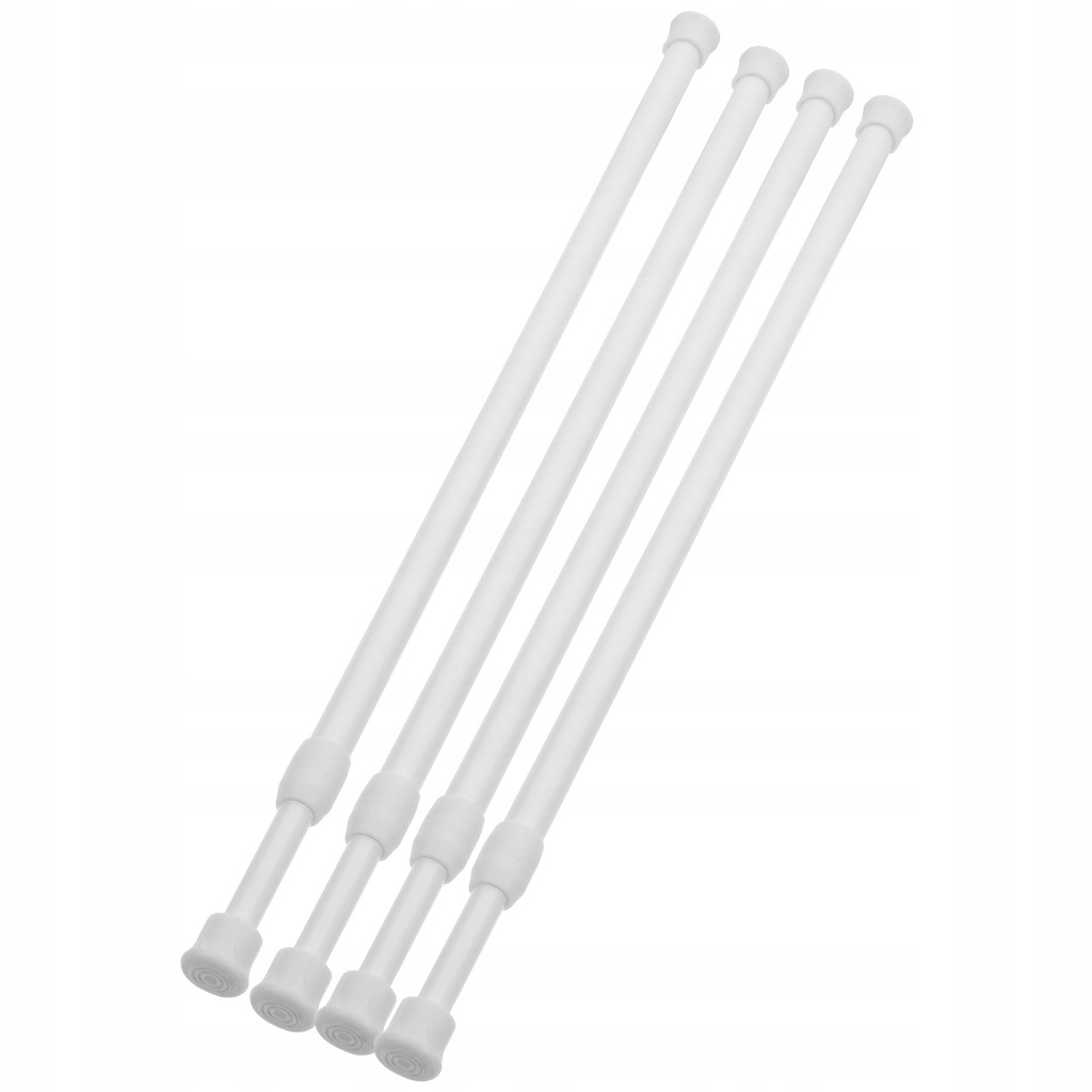 Cupboard Hanger Rod Closet Bar Spring Curtain