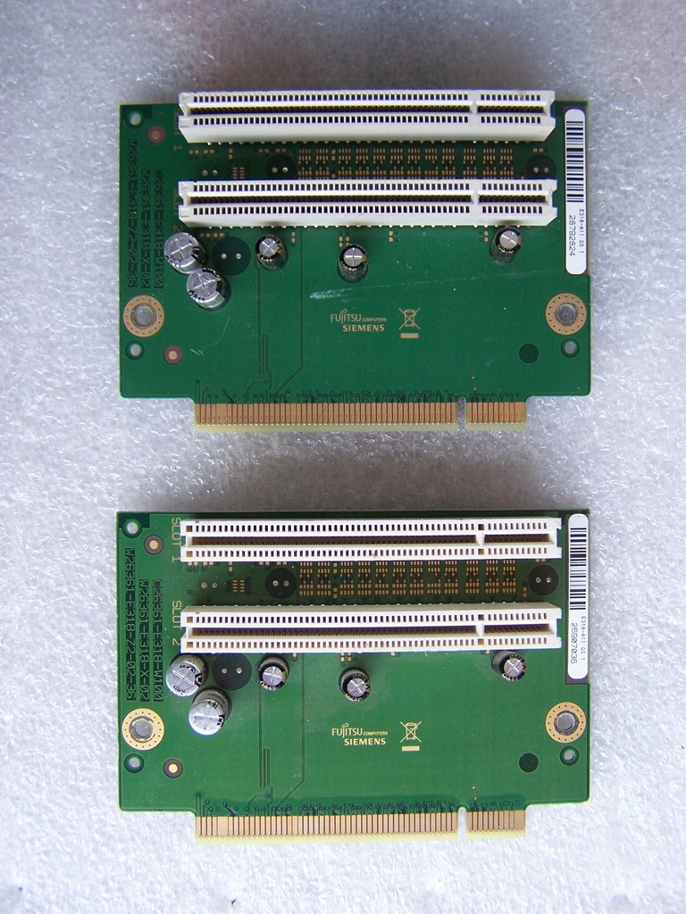 stara karta rozszerzeń Fujitsu model E318-A11 PCI