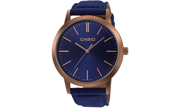 Casio LTP-E118RL Zegarek Uniseks Granatowy