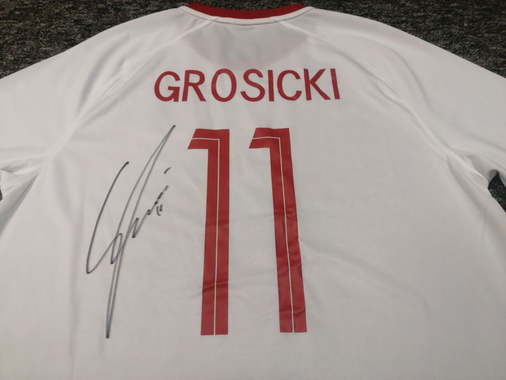 Grosicki - koszulka (POL) z autografem