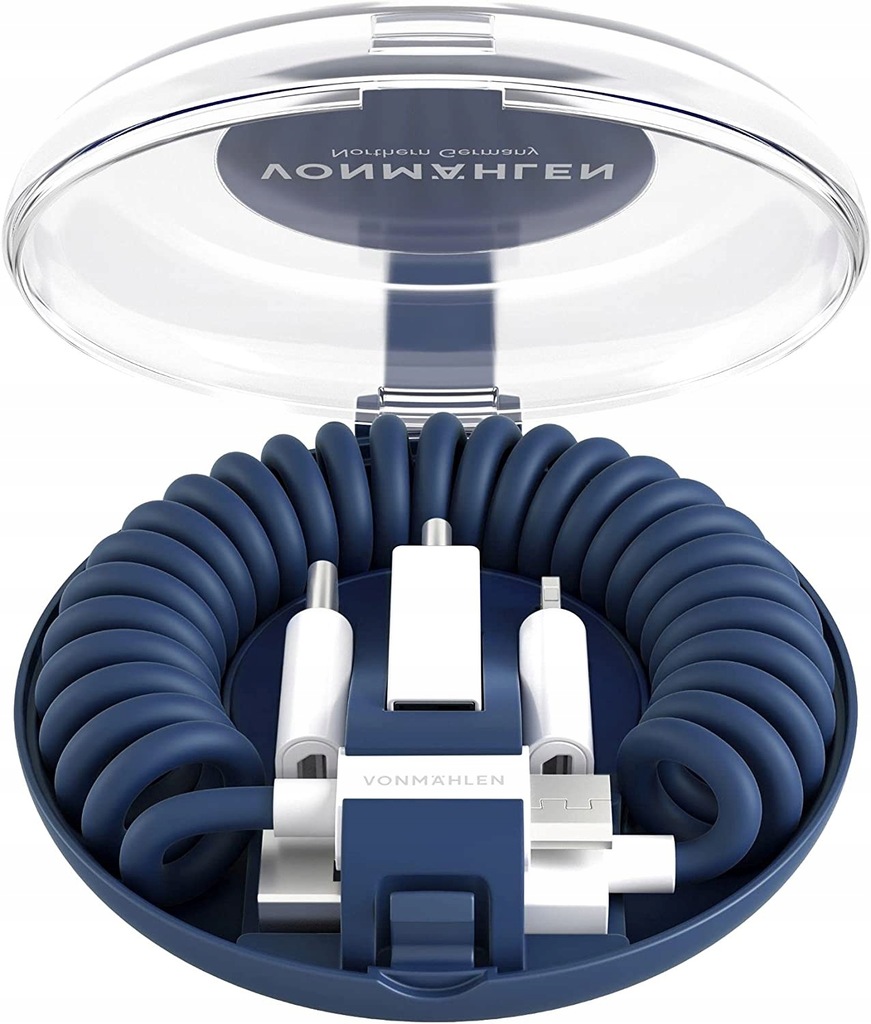 Купить Универсальный USB-кабель 6-в-1 — темно-синий Vonmaehlen: отзывы, фото, характеристики в интерне-магазине Aredi.ru